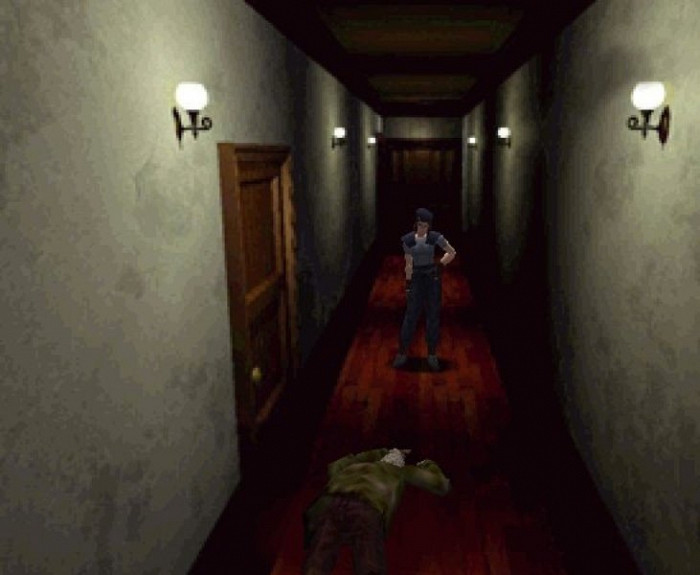 Скриншот из игры Resident Evil