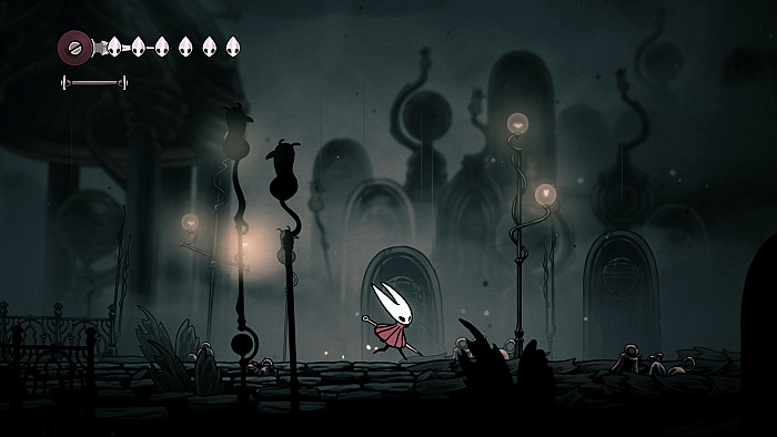 Скриншот из игры Hollow Knight: Silksong
